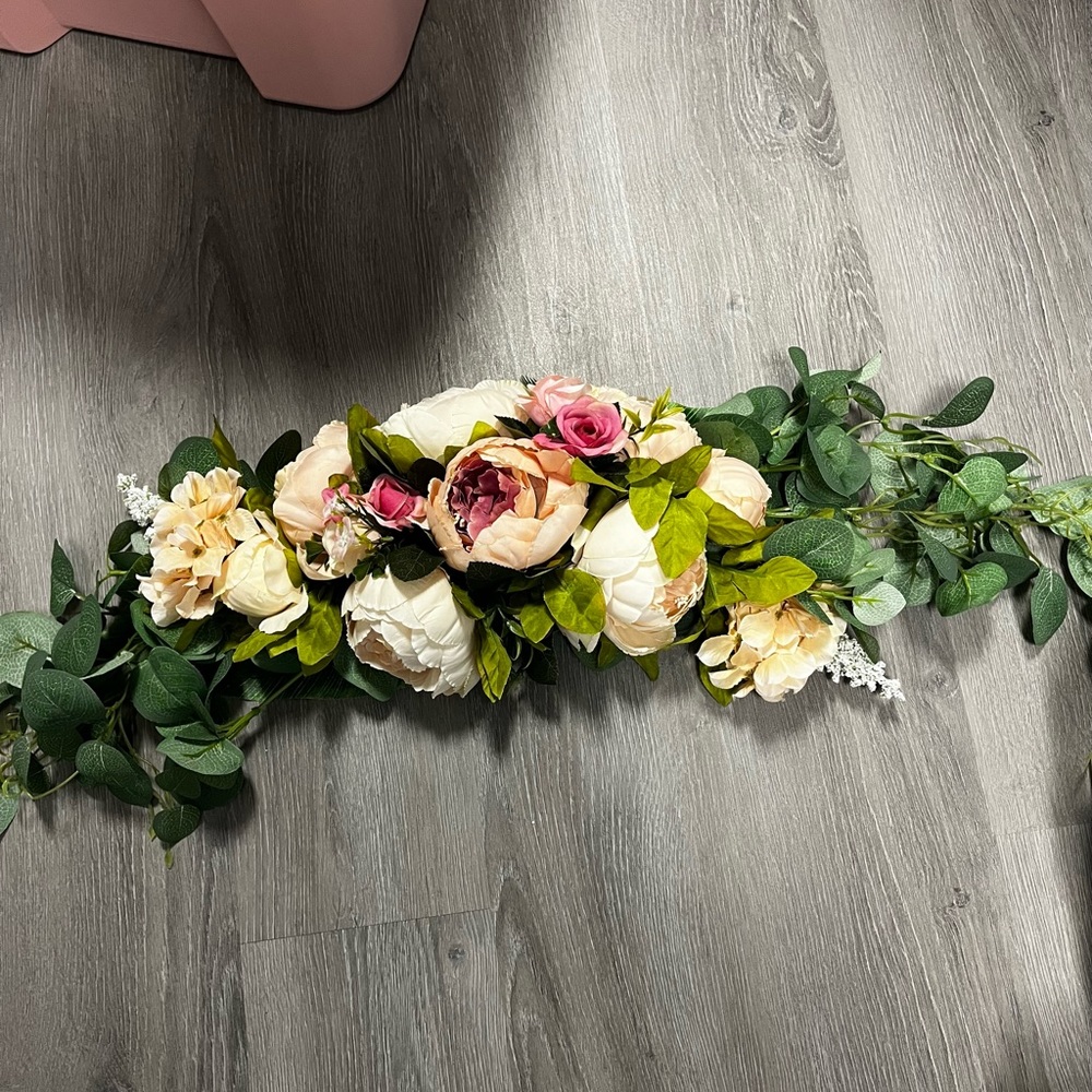 Fake floral arrangement